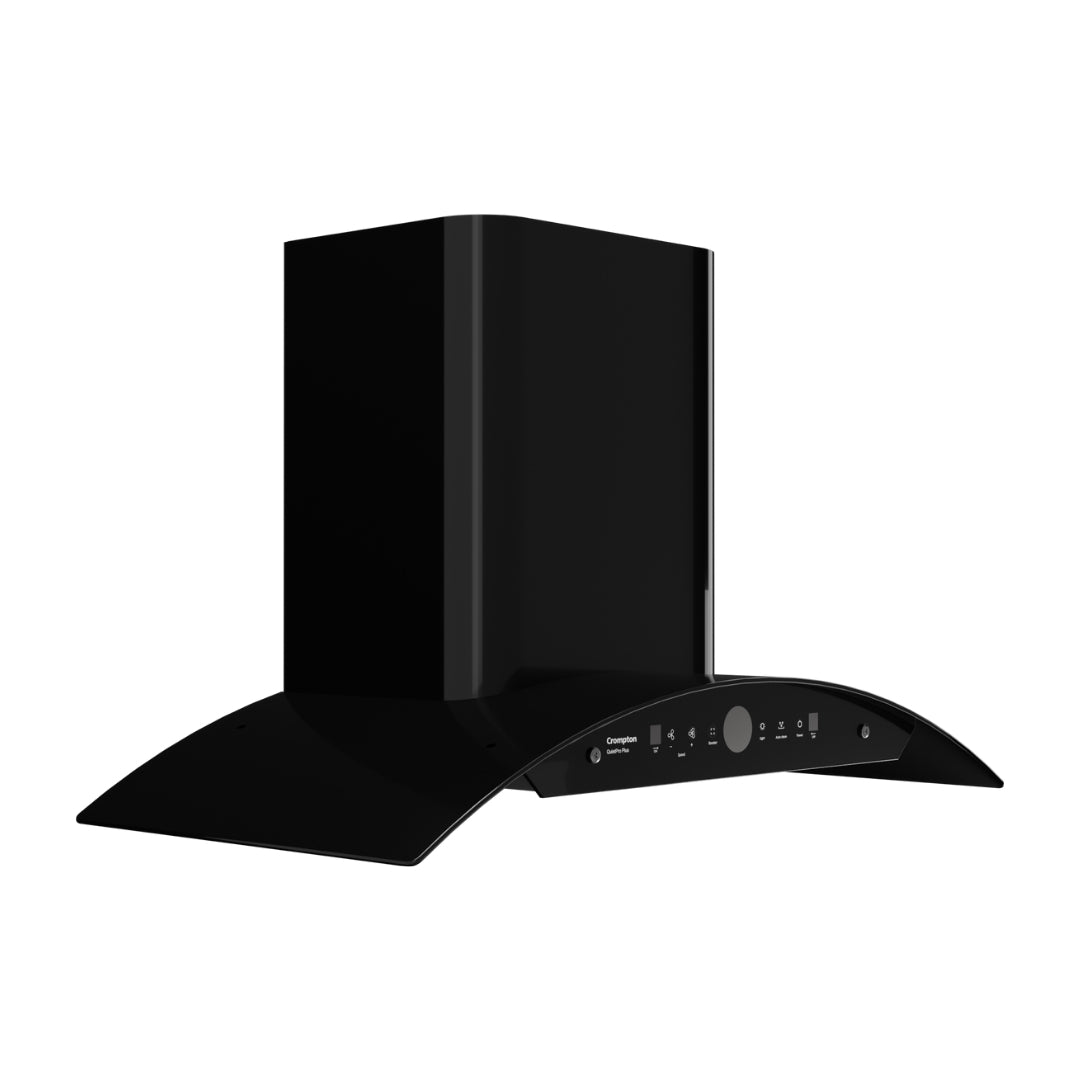 Crompton 90 cm Wall Mounted Chimney QuietPro Plus CHD-QPPC90FLE-MBL