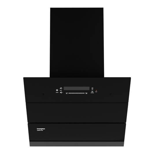 Crompton 60 cm Wall Mounted Chimney QuietPro Plus CHD-QPPI60FLE-MBL