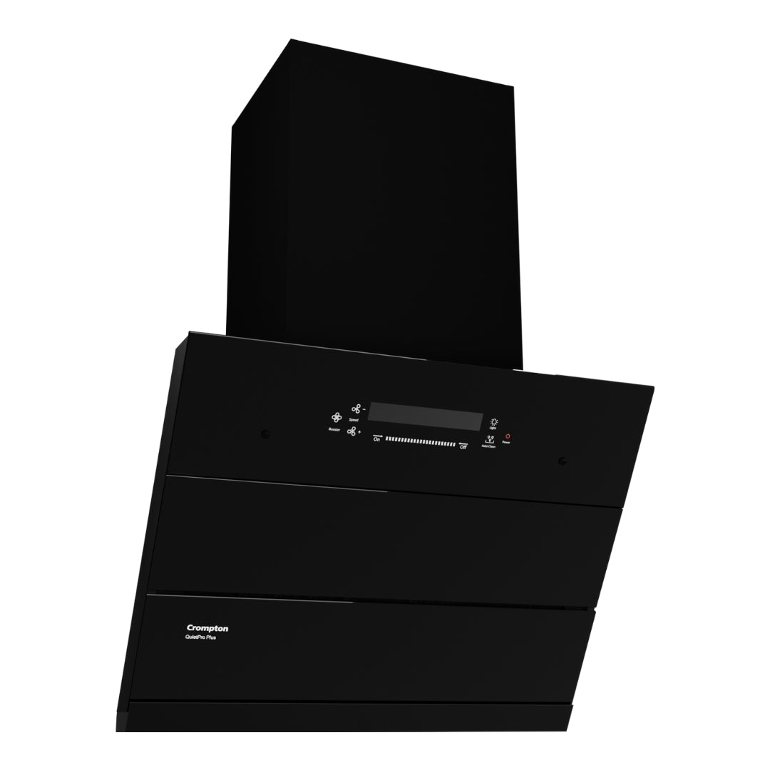 Crompton 60 cm Wall Mounted Chimney QuietPro Plus CHD-QPPI60FLE-MBL