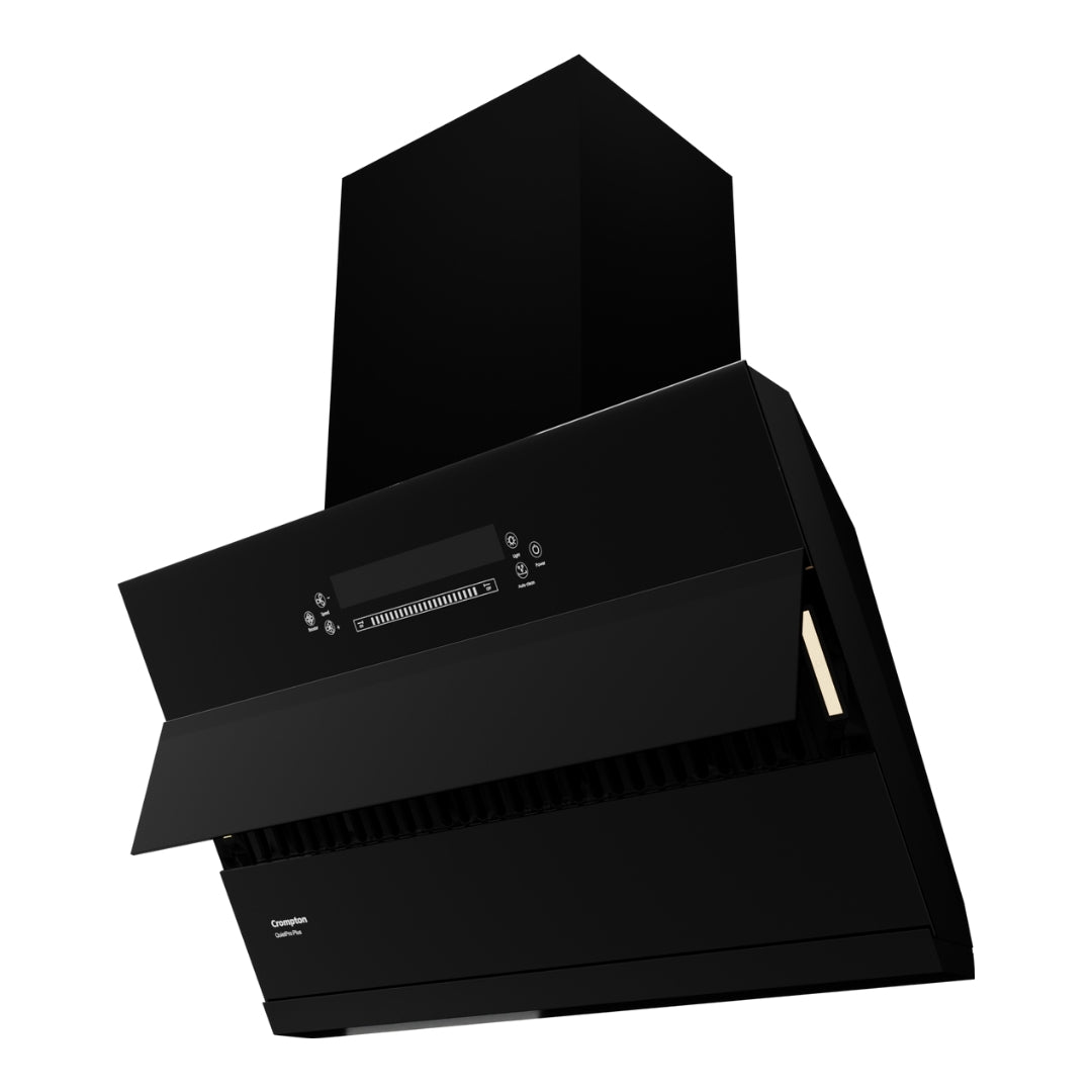 Crompton 75 cm Wall Mounted Chimney QuietPro Plus CHD-QPPI75FLE-MBL