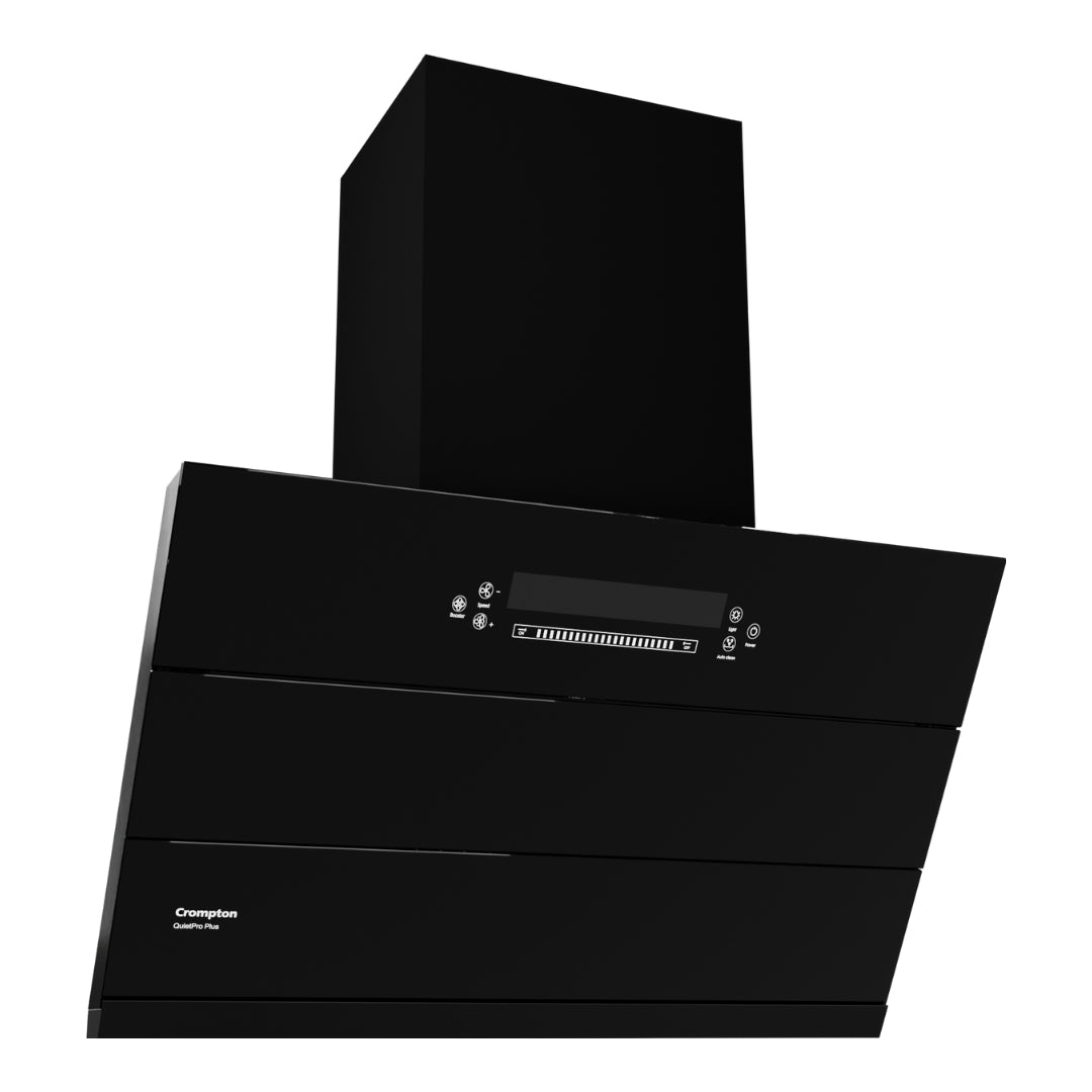 Crompton 75 cm Wall Mounted Chimney QuietPro Plus CHD-QPPI75FLE-MBL