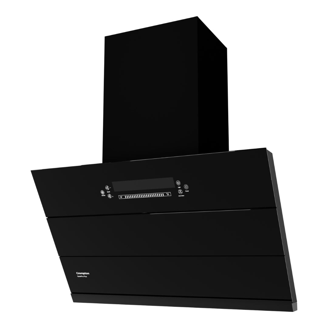 Crompton 75 cm Wall Mounted Chimney QuietPro Plus CHD-QPPI75FLE-MBL