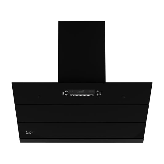 Crompton 90 cm Wall Mounted Chimney QuietPro Plus CHD-QPPI90FLE-MBL