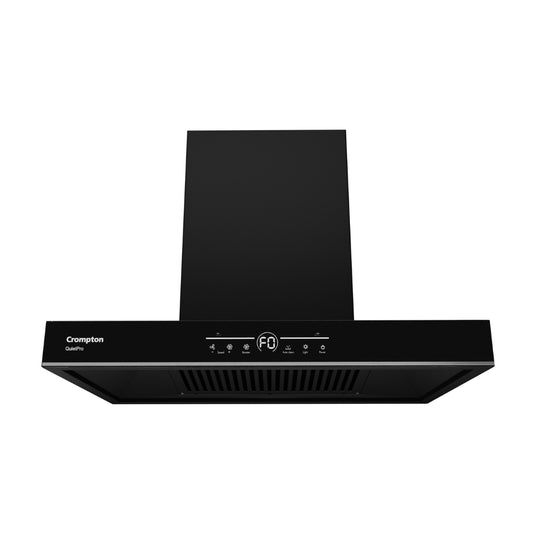 Crompton 60 cm Wall Mounted Chimney QuietPro CHD-QPVB60FLE-MBL