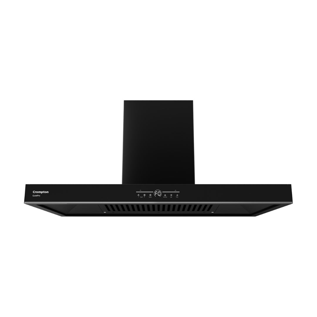 Crompton 90 cm Wall Mounted Chimney QuietPro CHD-QPVB90FLE-MBL