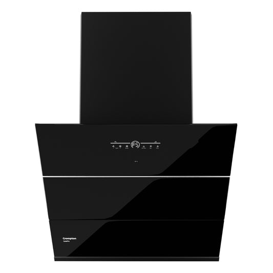 Crompton 60 cm Wall Mounted Chimney QuietPro CHD-QPVI60FLE-MBL