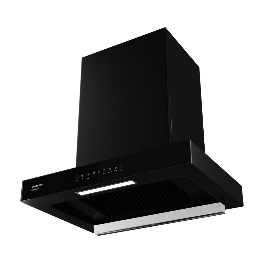 Crompton 60 cm Wall Mounted Chimney SensoSmart CHD-SSB60BFE-MBL