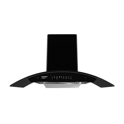 Crompton 90 cm Wall Mounted Chimney SensoSmart CHD-SSC90FLE-MBL