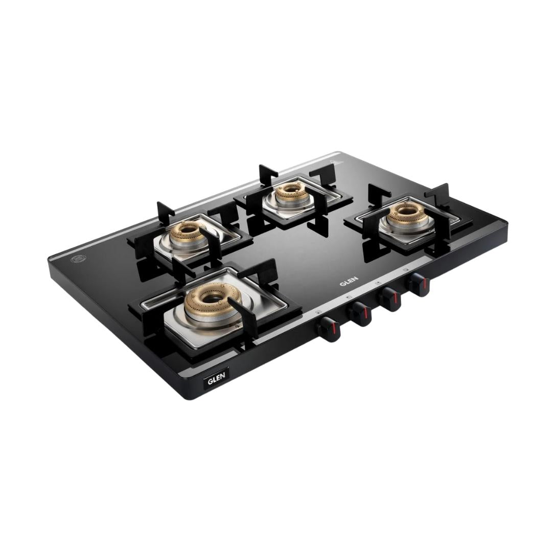 Glen 70 cm 4 Burner Cooktop CT 1047 Ultra Slim Mirror