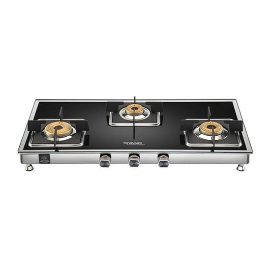 Hindware 77 cm 3 Burner Cooktop Dario Series DARIO 3B