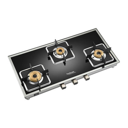Hindware 77 cm 3 Burner Cooktop Dario Series DARIO 3B