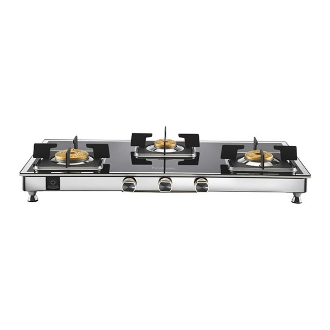 Hindware 77 cm 3 Burner Cooktop Dario Series DARIO 3B