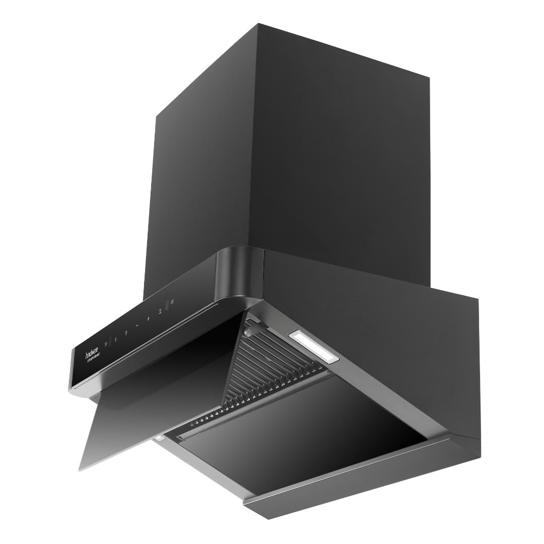 Hindware 60 cm Wall Mounted Chimney Auto Clean Hoods Series DELECIA 60