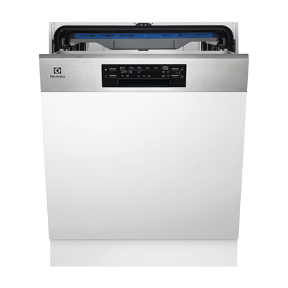 Electrolux Semi Built in Dishwasher UltimateCare 700 EEM48300IX with 14 Place Settings