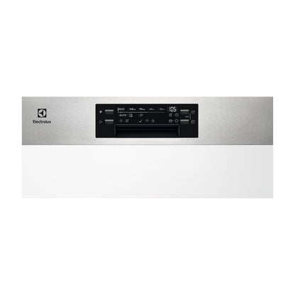 Electrolux Semi Built in Dishwasher UltimateCare 700 EEM48300IX with 14 Place Settings