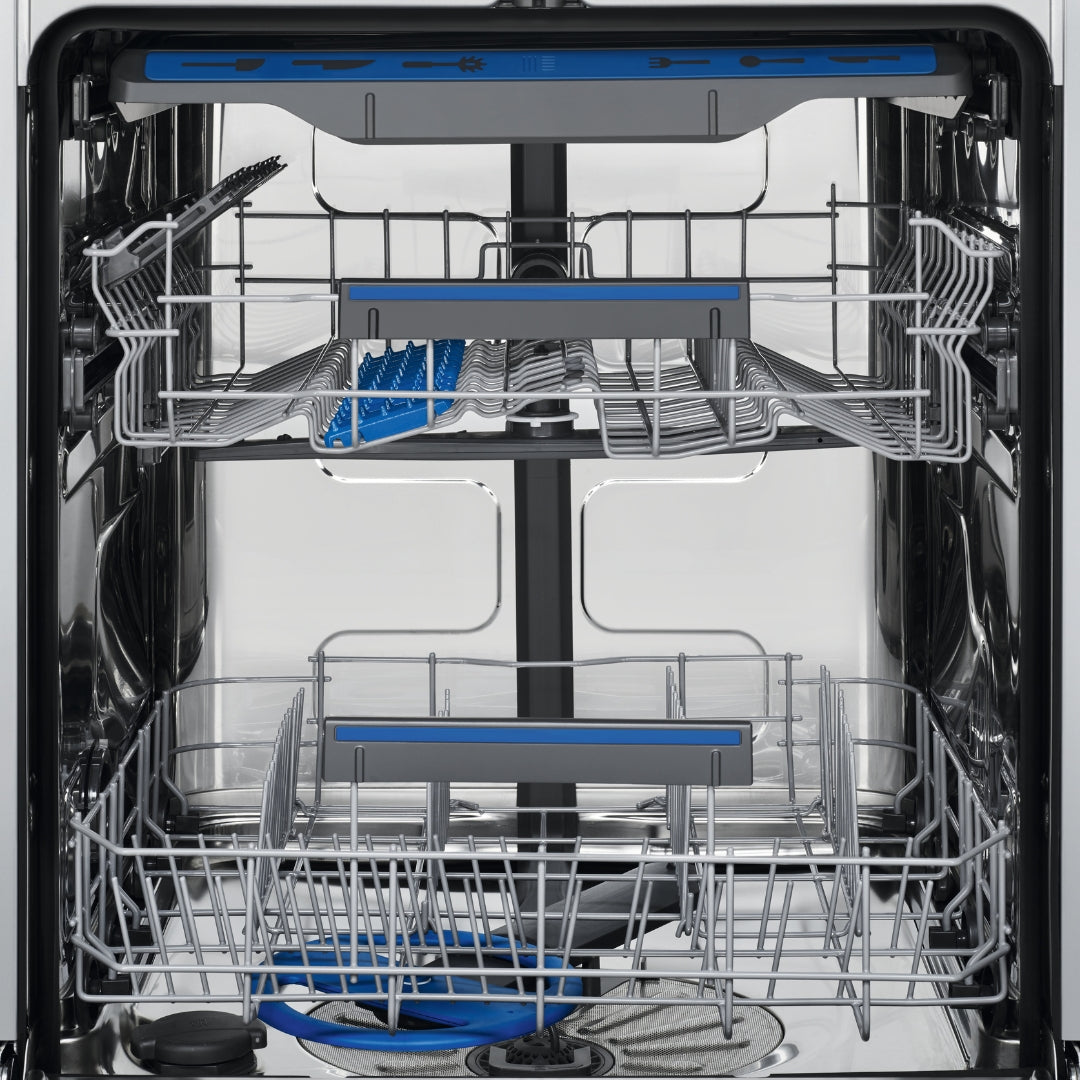 Electrolux Semi Built in Dishwasher UltimateCare 700 EEM48300IX with 14 Place Settings