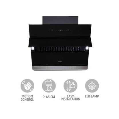 Elica 60 cm Wall Mounted Chimney Filterless Series EFL S 601 ULTRA HAC LTW VMS