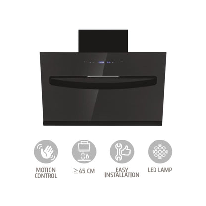 Elica 60 cm Wall Mounted Chimney Filterless Series EFL S607 BLDC HAC LTW VMS
