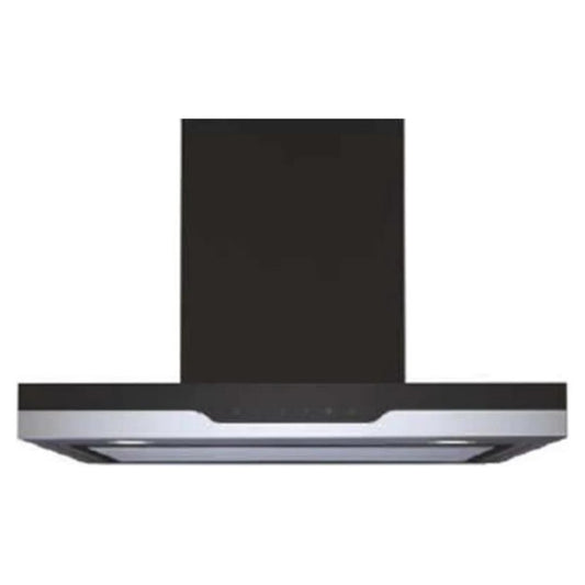 Elica 60 cm Wall Mounted Chimney EDS Deep Silence Series METEORITE EDS HE LTW 60 NERO T4V LED