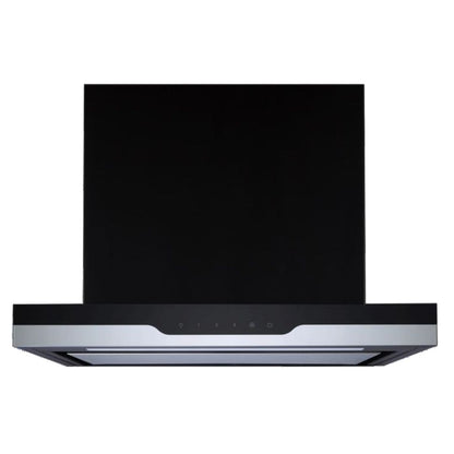 Elica 90 cm Under Cabinet Wall Mounted Chimney Under Cabinet Chimney METEORITE UC35 EDS PLUS HE LTW 90 NERO T4V LED S
