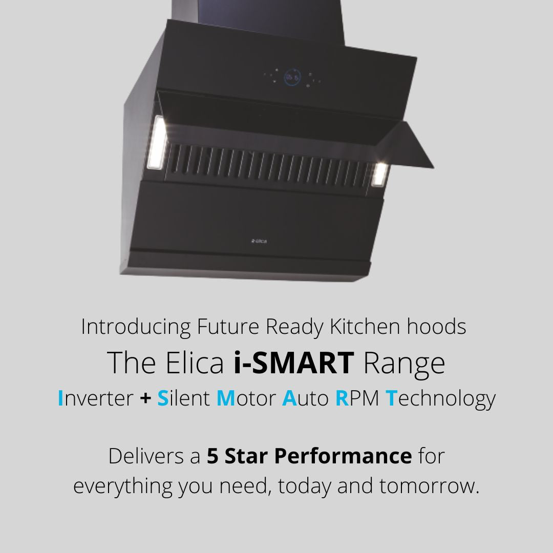 Elica 60 cm Wall Mounted Chimney Ismart Series ISMART EFL HAC LTW 60