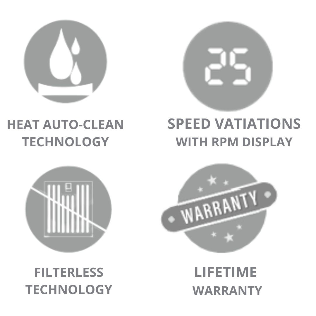 Elica 60 cm Wall Mounted Chimney Ismart Series ISMART EFL HAC LTW 60