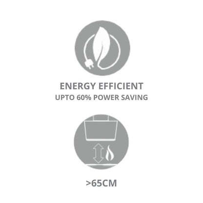 Elica 75 cm Wall Mounted Chimney Ismart Series ISMART EFL HAC LTW 75