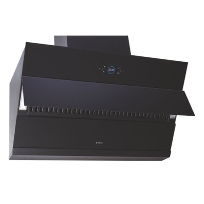 Elica 90 cm Wall Mounted Chimney Ismart Series ISMART EFL HAC LTW 90 + Elica 90 cm 4 Burner Hob Direct Flame Series DFS FB MFC 4B 91
