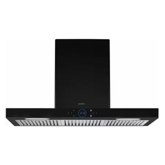 Elica 90 cm Wall Mounted Chimney Ismart Series ISMART SPOT H6 BF LTW 90 NERO