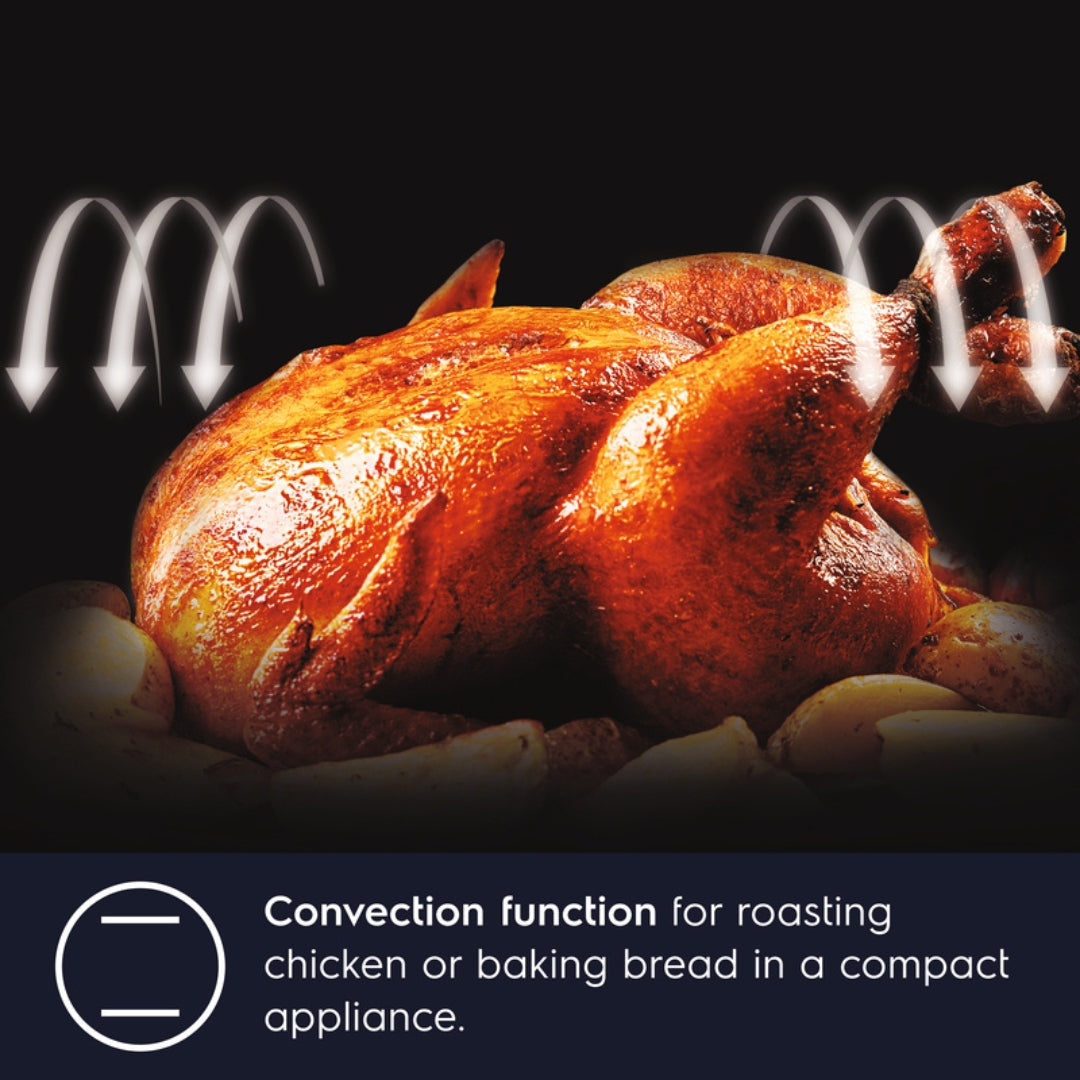 Electrolux Built In Oven With Air Fryer UltimateTaste 500 KOIGH00KA2 + Electrolux Built-In Convection Microwave UltimateTaste 700 EMSB25XC