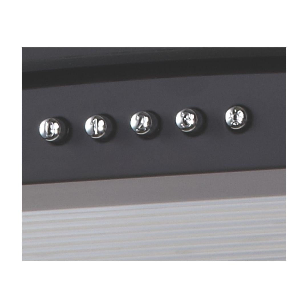 Elica 60 cm Wall Mounted Chimney Classic Series ESCG BF 60 NERO
