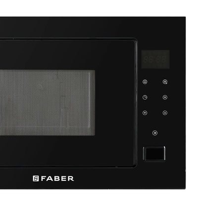 Faber Built In Oven FBIO 80L 6F BK + Faber Built-In Microwave FBI MWO 25 SG