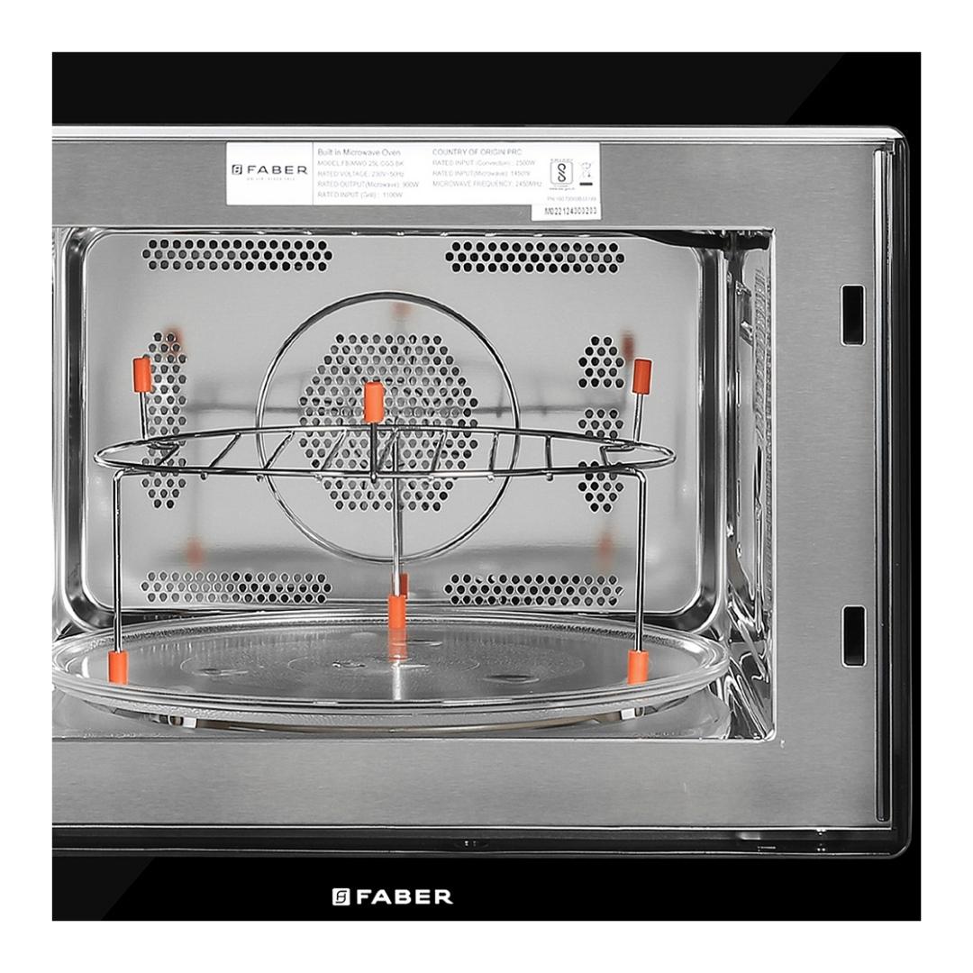 Faber Built-In Convection Microwave FBI MWO 25L CGS BK