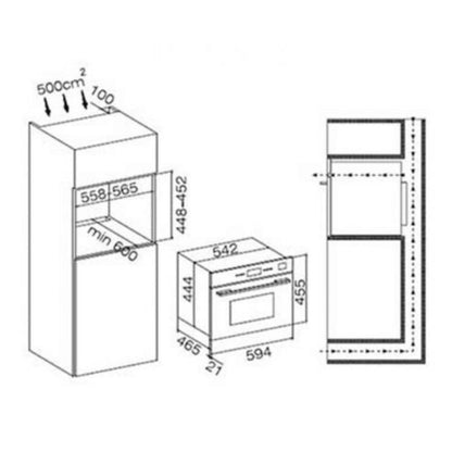 Faber Built-In Convection Microwave FBI MWO 38L CGS BS