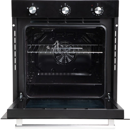 Faber Built In Oven FBIO 80L 4F BK + Faber Built-In Microwave FBI MWO 20 SG BK