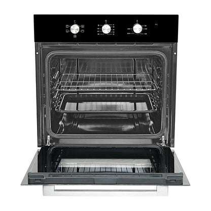 Faber Built In Oven FBIO 80L 5F BK + Faber Built-In Microwave FBI MWO 20 SG BK