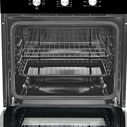 Faber Built In Oven FBIO 80L 5F BK + Faber Built-In Microwave FBI MWO 20 SG BK