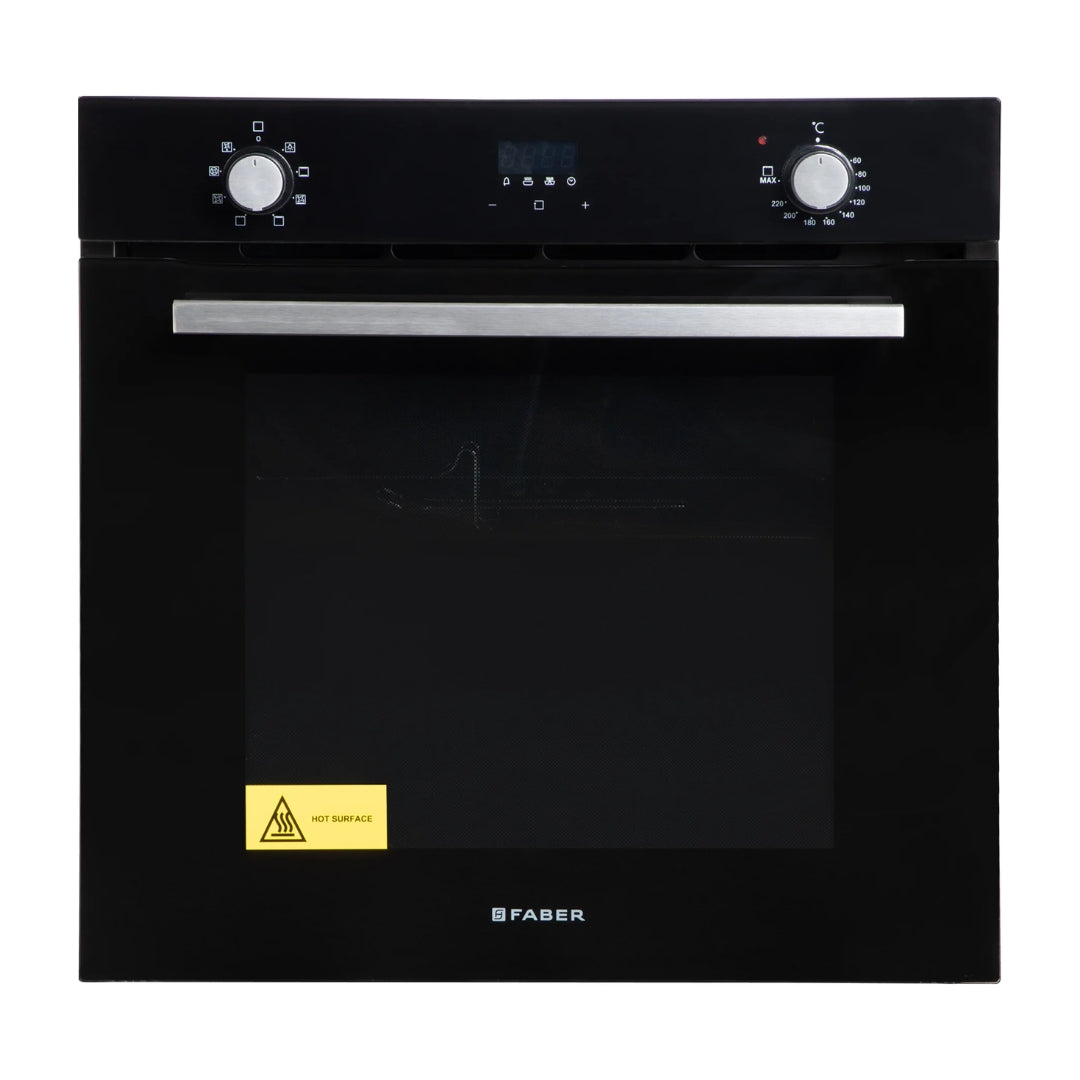 Faber Built In Oven FBIO 80L 8F BK + Faber Built-In Microwave FBI MWO 25 SG