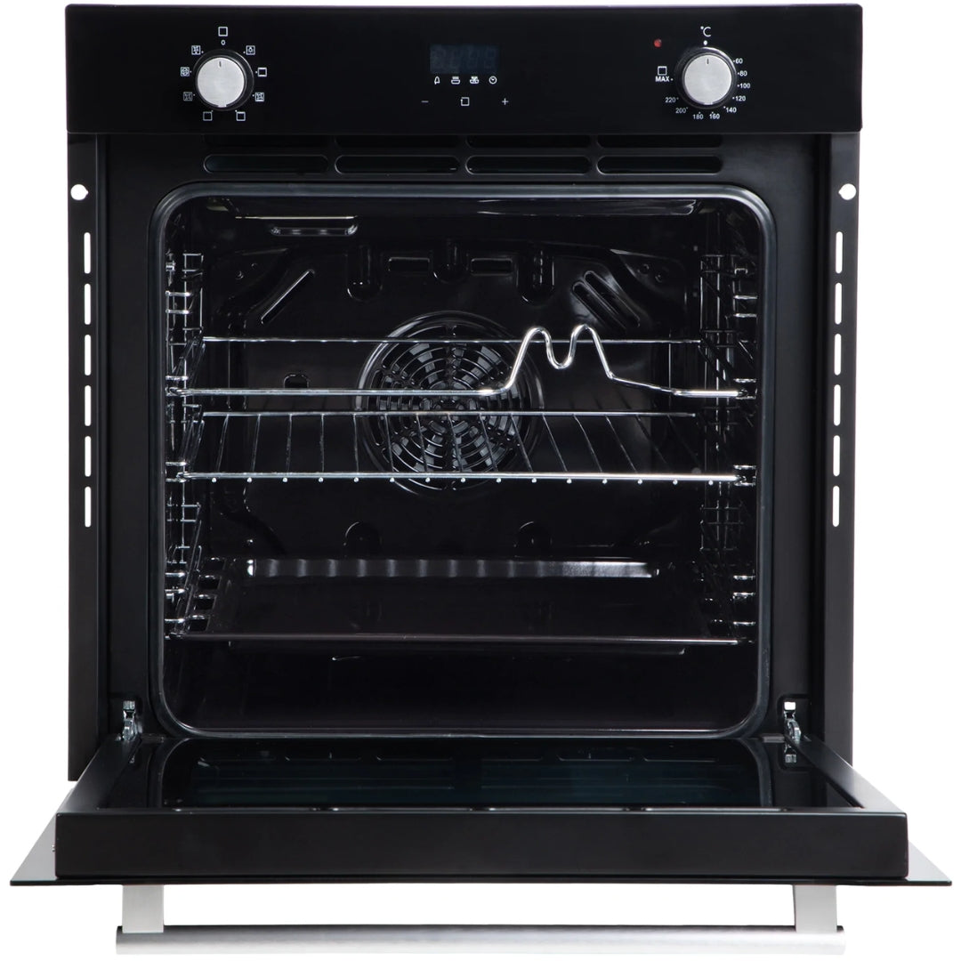 Faber Built In Oven FBIO 80L 8F BK + Faber Built-In Microwave FBI MWO 25 SG