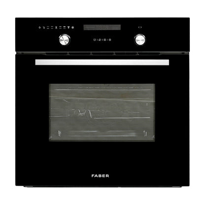 Faber Built In Oven FBIO 82L 10F BK WITH ART + Faber Built-In Microwave FBI MWO 25 SG