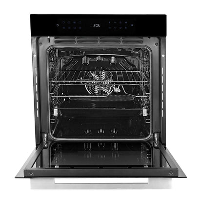 Faber Built In Oven FBIO 83L 15F BK + Faber Built-In Microwave FBI MWO 25 SG
