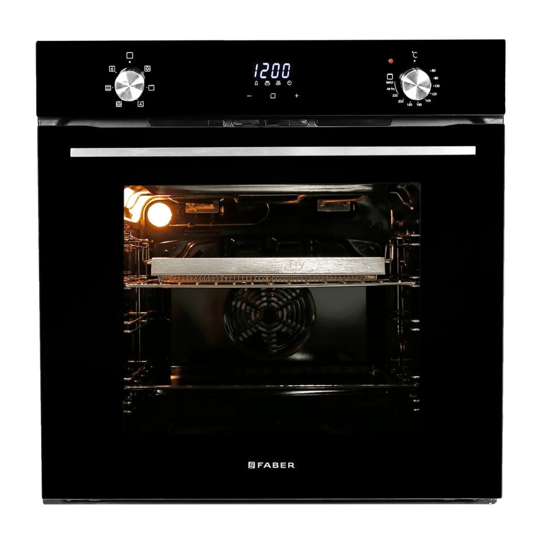 Faber Built In Oven With Air Fryer FBIO 83L 6F AF BK