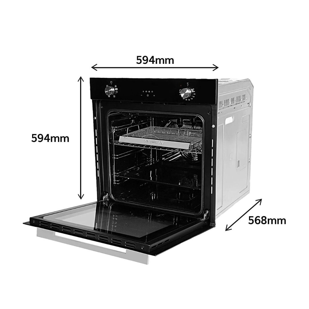 Faber Built In Oven With Air Fryer FBIO 83L 6F AF BK