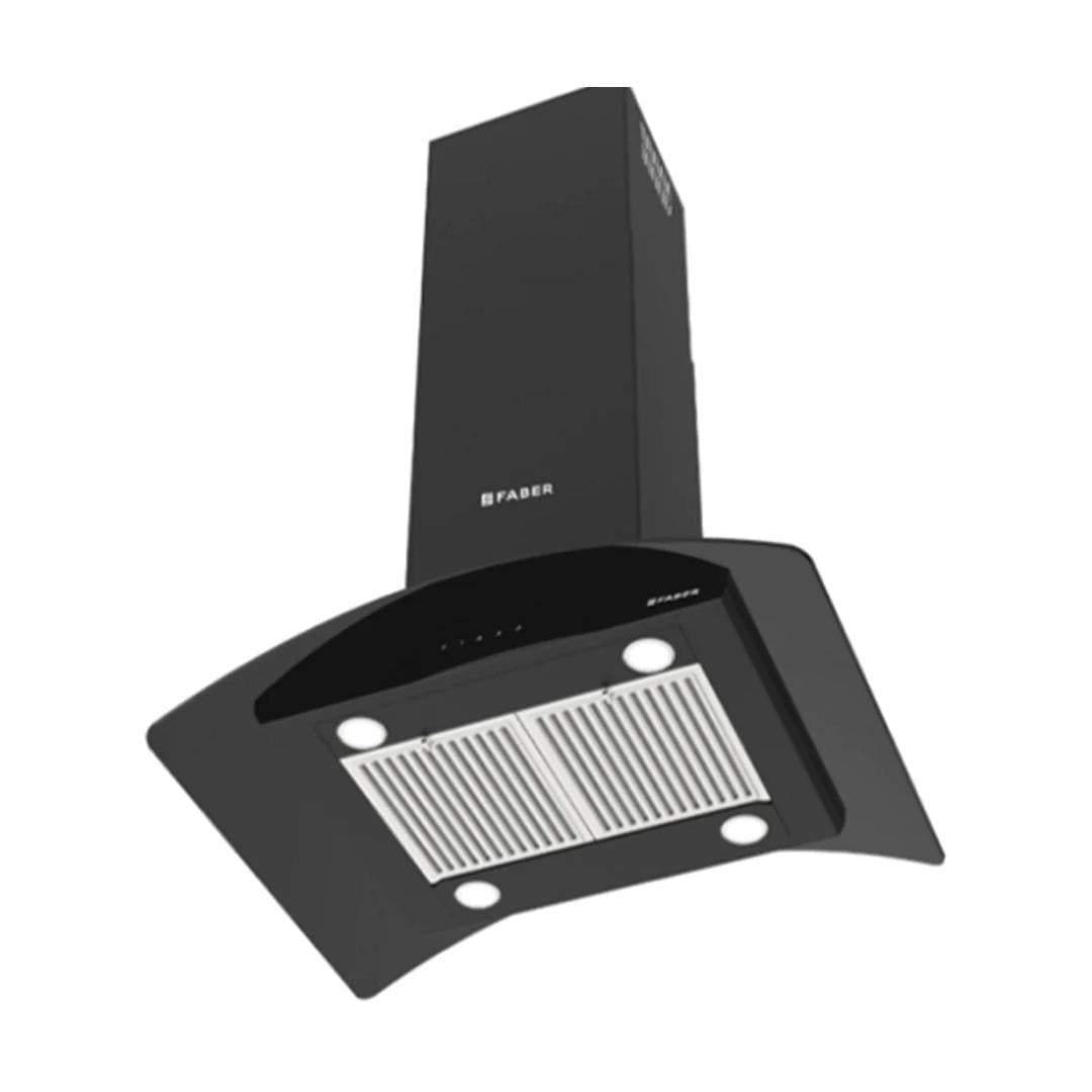 Faber 90 cm Island Chimney FEEL ISOLA BK TC 90
