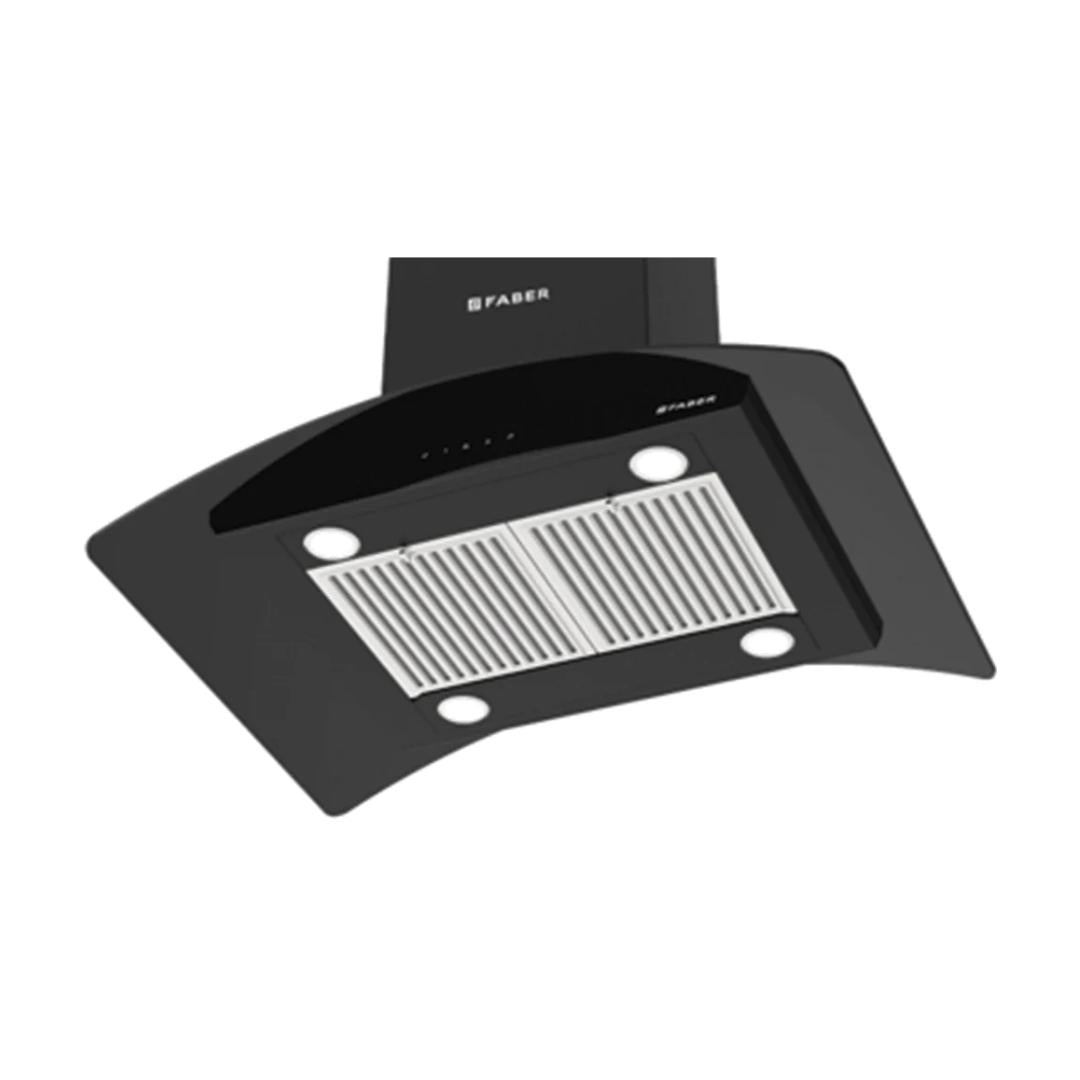 Faber 90 cm Island Chimney FEEL ISOLA BK TC 90