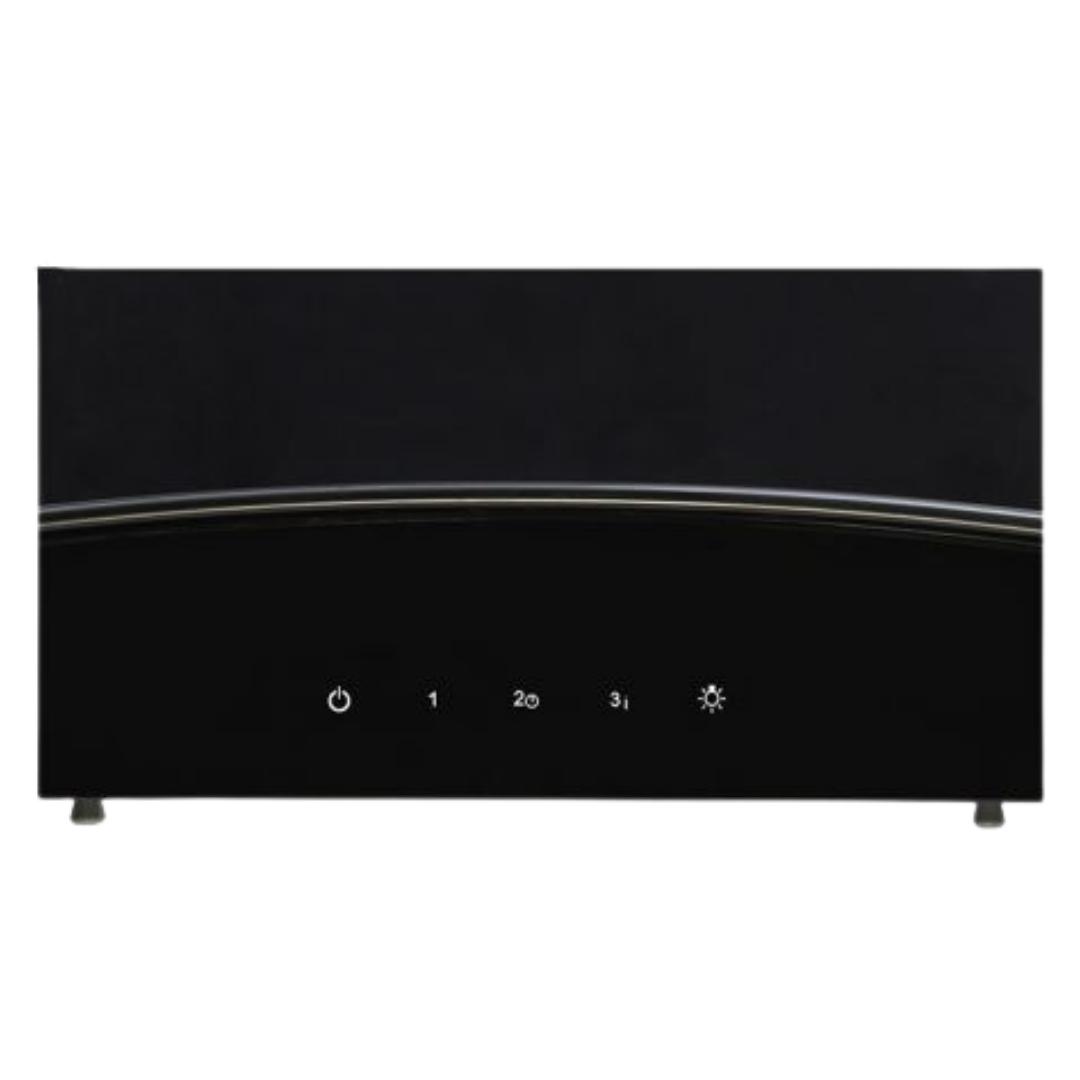 Faber 90 cm Wall Mounted Chimney 3D Hood Series FEEL PLUS 3D T2S2 BK TC LTW 90