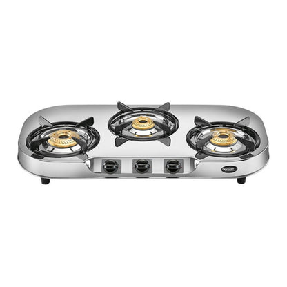 Hindware 73 cm 3 Burner Cooktop Festo Series FESTO 3B