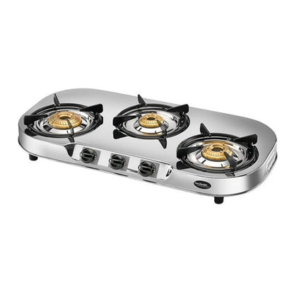 Hindware 73 cm 3 Burner Cooktop Festo Series FESTO 3B