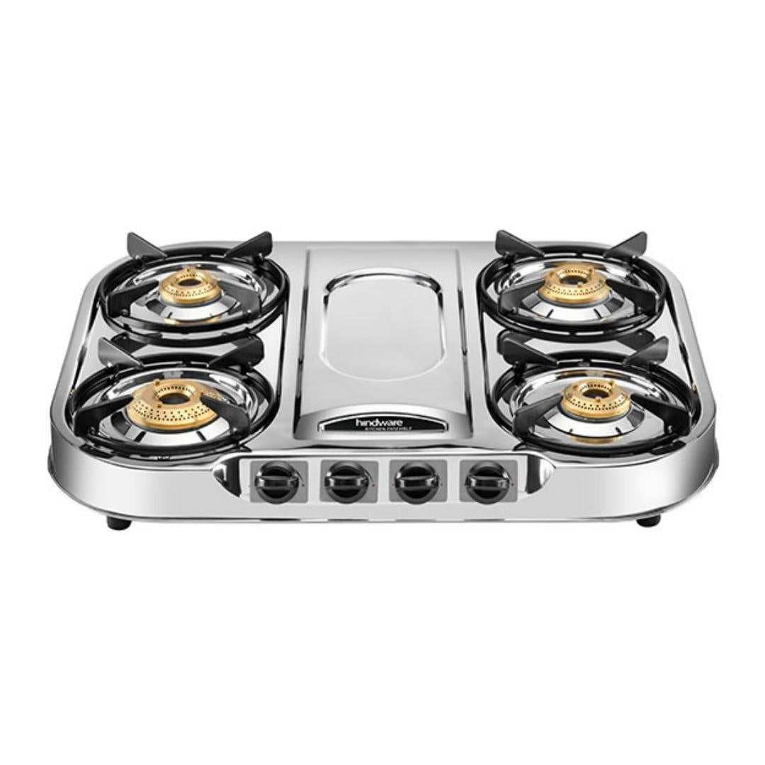 Hindware 66 cm 4 Burner Cooktop Festo Series FESTO 4B
