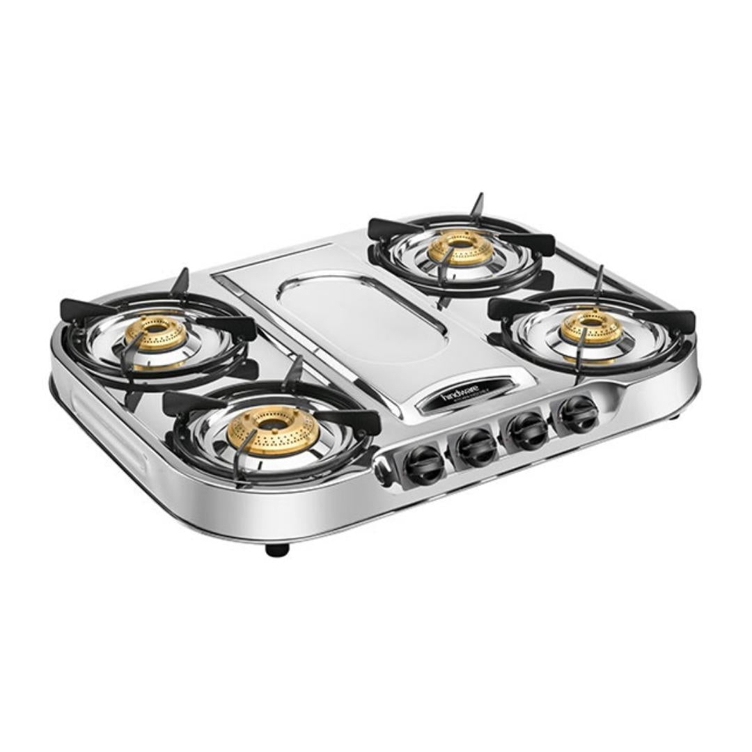 Hindware 66 cm 4 Burner Cooktop Festo Series FESTO 4B